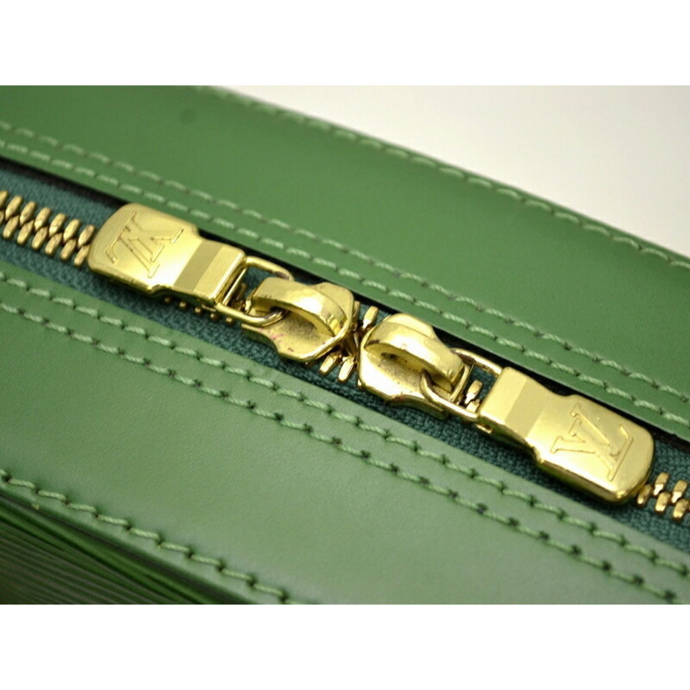 Louis Vuitton Sablon Epi Green Handbag - Picture 6 of 9